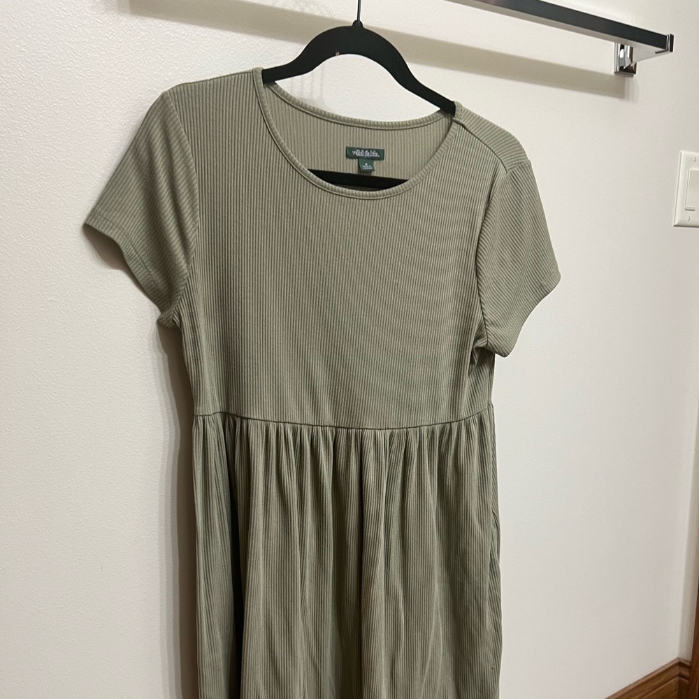 Wild Fable Green Dress with Pockets